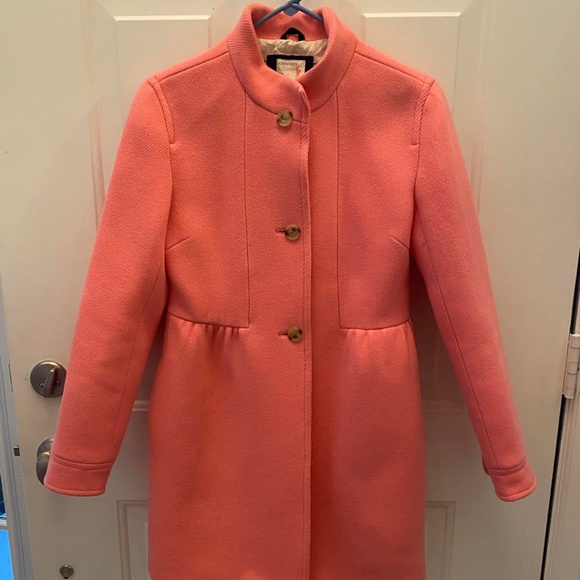J. Crew Crewcuts Pink Dress Coat Girl's size 16
